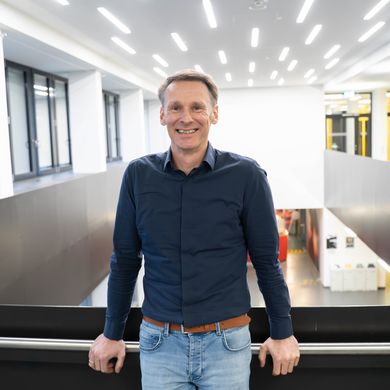 BGM Markus_Schnare_Porträt Porträtbild von Markus_Schnare, Leiter des Betrieblichen Gesundheitsmanagements BGM an der HSB