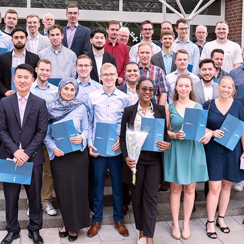 Fakultät 5, Abt. 1 - Absolvent:innenfeier 2025 Auf dem Foto sind Graduierte der Fakultät 5 vom Festakt am 20.06. zu sehen.